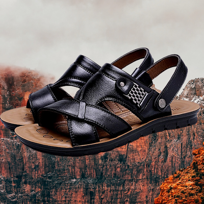 Geri Lot - Genuine Leather Sandals