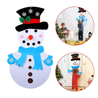 DIY Felt Snowman