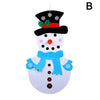 DIY Felt Snowman