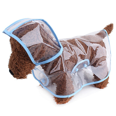 Transparent Dog Raincoat