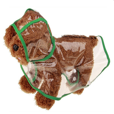 Transparent Dog Raincoat